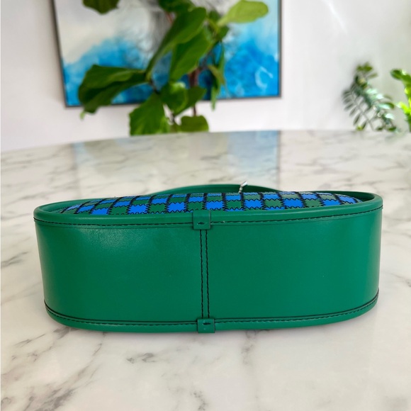 COACH Coachtopia Ergo Shoulder Bag in Mini Checkerboard Upcrafted Leather CK112 - Picture 8 of 14